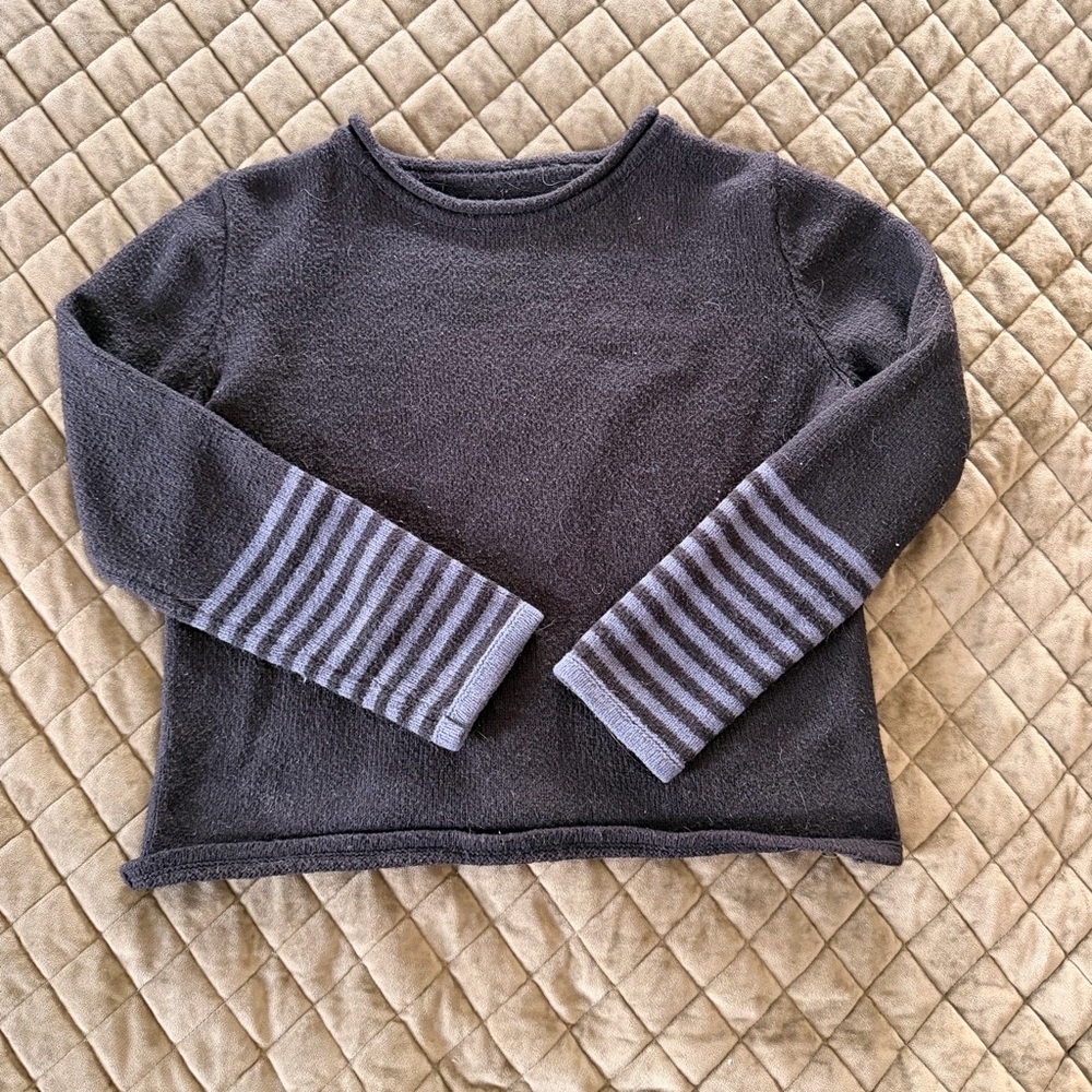 Grunge Striped Sweater